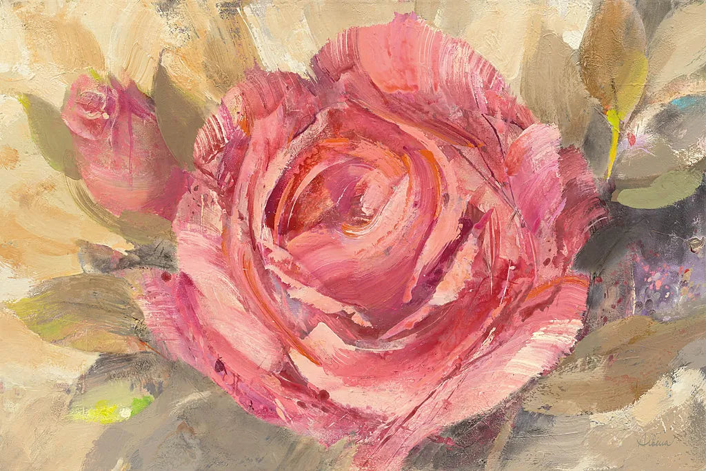 June Roses I Purple by Albena Hristova. SKU 19133i. Archival Giclee Fine art print for wall decor.