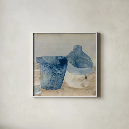 Kitchen Still Life Crop I by Albena Hristova. Shown in a crisp white glass frame for a clean and minimalist style. Available as an archival giclee rolled canvas, fine art paper, or poster print. SKU 60285a.