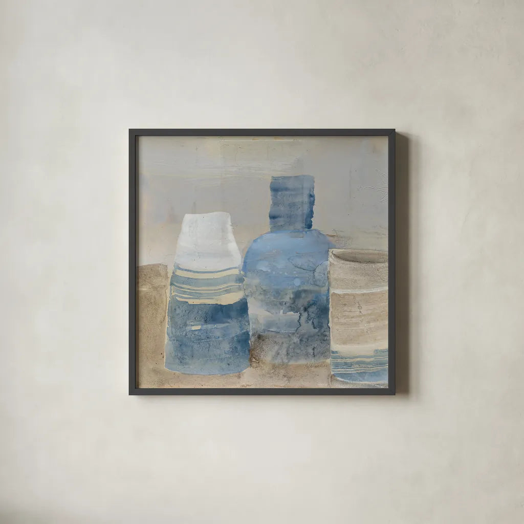 Kitchen Still Life Crop II by Albena Hristova. Shown in a sleek black glass frame for a contemporary gallery look. Available as an archival giclee rolled canvas, fine art paper, or poster print. SKU 60286a.
