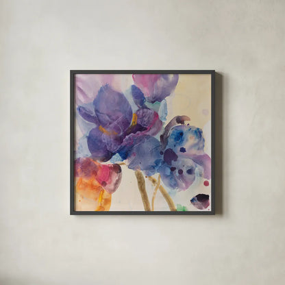 Late Summer II by Albena Hristova. Shown in a sleek black glass frame for a contemporary gallery look. Available as an archival giclee rolled canvas, fine art paper, or poster print. SKU 86631a.