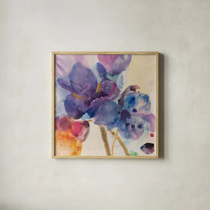 Late Summer II by Albena Hristova. Shown in a natural wood glass frame for a timeless modern aesthetic. Available as an archival giclee rolled canvas, fine art paper, or poster print. SKU 86631a.