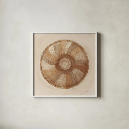 Light Woven Beauty II by Albena Hristova. Shown in a crisp white glass frame for a clean and minimalist style. Available as an archival giclee rolled canvas, fine art paper, or poster print. SKU 73679a.