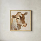 Looking at You I Light by Albena Hristova. Shown in a natural wood glass frame for a timeless modern aesthetic. Available as an archival giclee rolled canvas, fine art paper, or poster print. SKU 35690a.