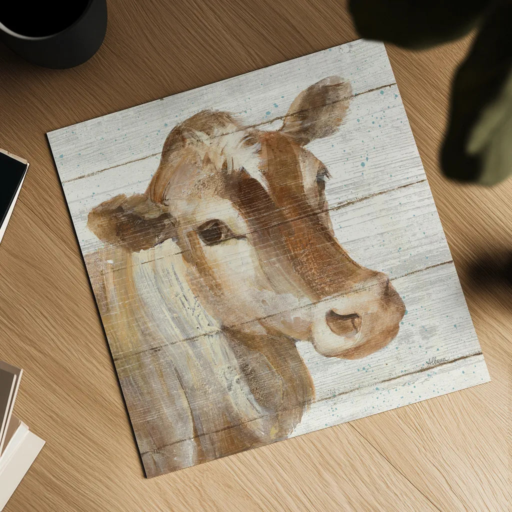 Looking at You I Shiplap by Albena Hristova. Shown as a detailed flat fine art print, highlighting archival giclee quality. Available as an archival giclee rolled canvas, fine art paper, or poster print. SKU 35992a.