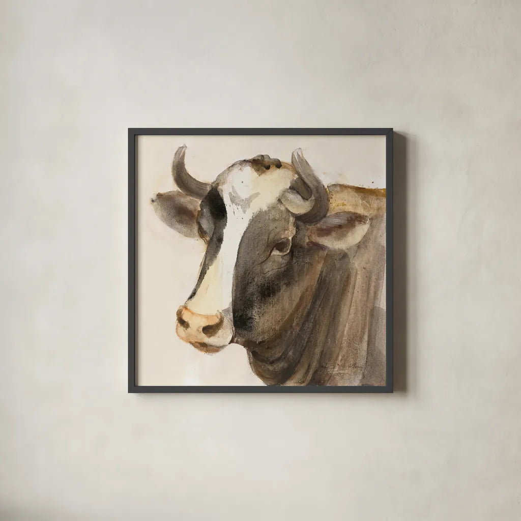 Looking at You II Light by Albena Hristova. Shown in a sleek black glass frame for a contemporary gallery look. Available as an archival giclee rolled canvas, fine art paper, or poster print. SKU 35691a.