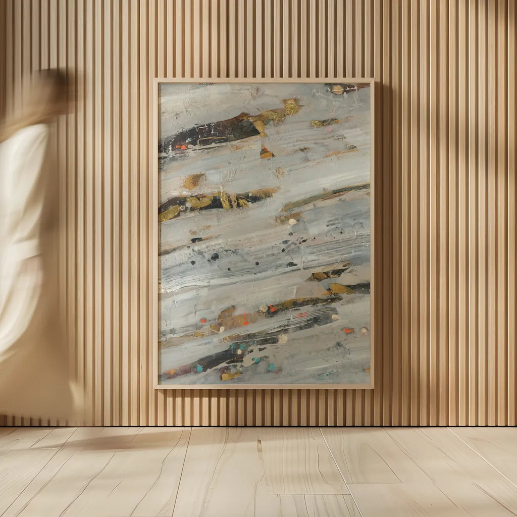 Lots of Layers II by Albena Hristova. shown as over sized large wall art. Available as an archival giclee rolled canvas, fine art paper, or poster print. SKU 46422h.