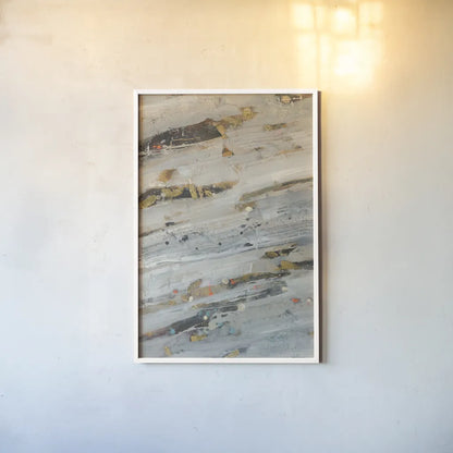 Lots of Layers II by Albena Hristova. shown as a paper print in a white frame. Available as a archival giclee rolled canvas, fine art paper, or poster print. SKU 46422h.