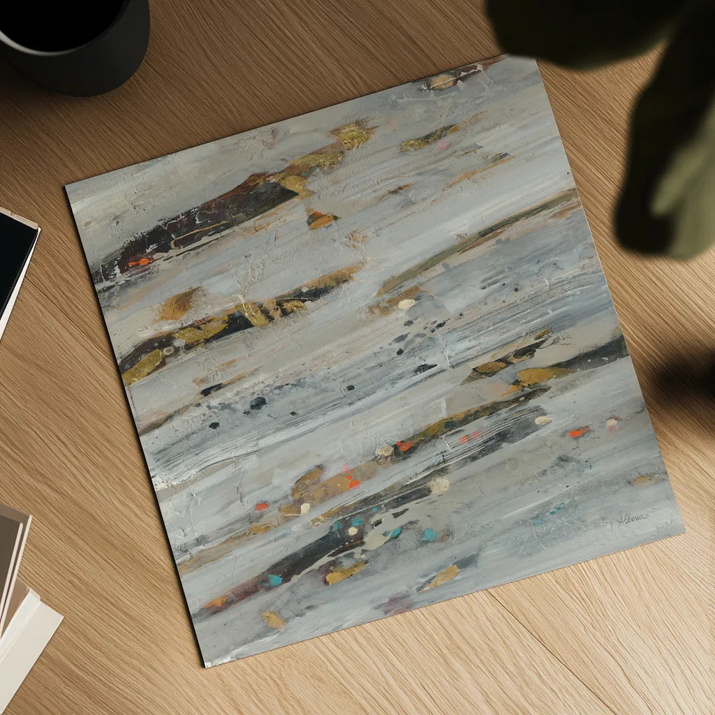 Lots of Layers II Crop by Albena Hristova. Shown as a detailed flat fine art print, highlighting archival giclee quality. Available as an archival giclee rolled canvas, fine art paper, or poster print. SKU 46422a.