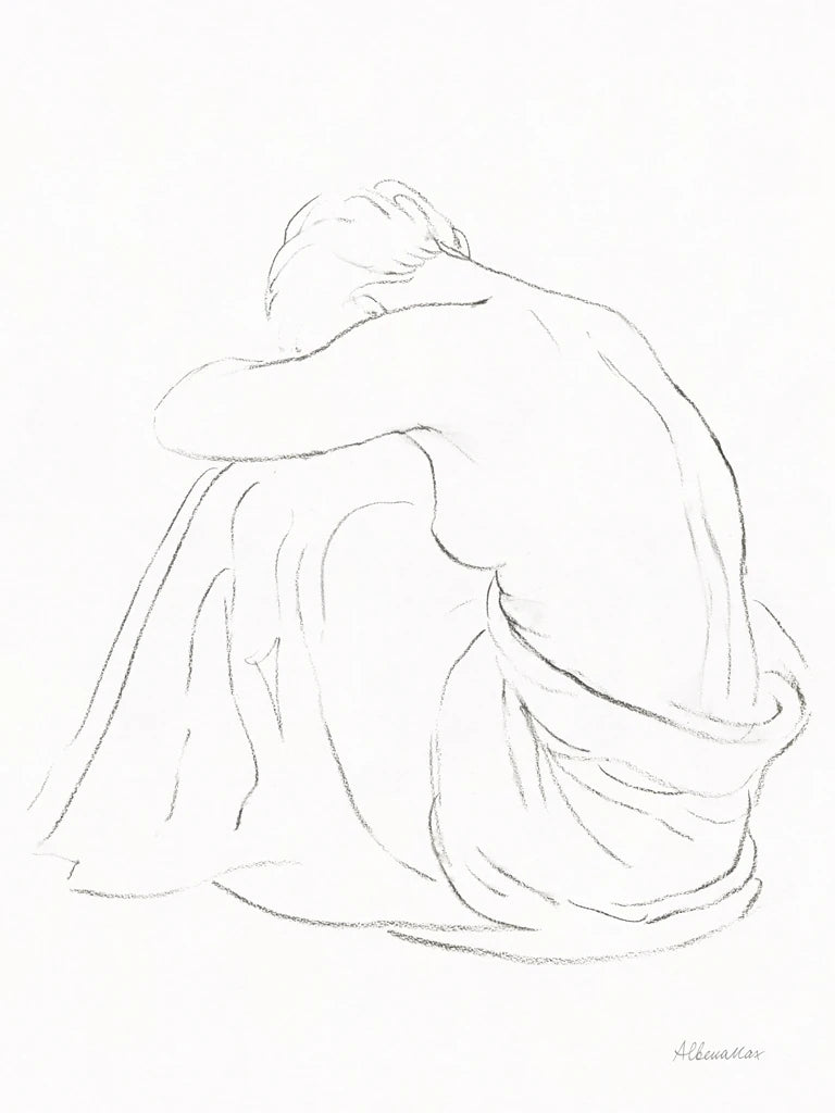 Lounging Nudes I by Albena Hristova