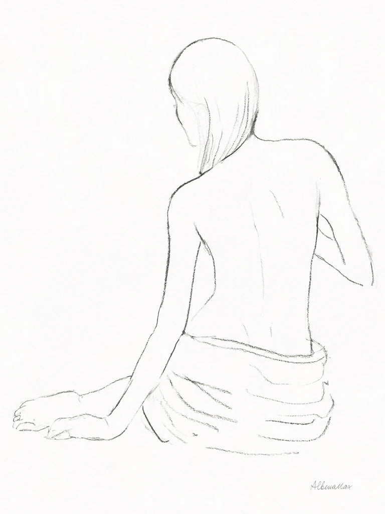 Lounging Nudes II by Albena Hristova