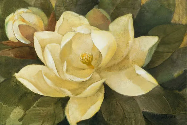 Majestic Magnolia by Albena Hristova. SKU 6328i. Archival Giclee Fine art print for wall decor.