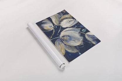 Midnight Garden by Albena Hristova. shown as a rolled paper print. Available as archival giclee rolled canvas, fine art paper, or poster print. SKU 34624i.