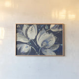 Midnight Garden Bright by Albena Hristova. shown as a paper print in a natural frame. Available as a archival giclee rolled canvas, fine art paper, or poster print. SKU 71360i.