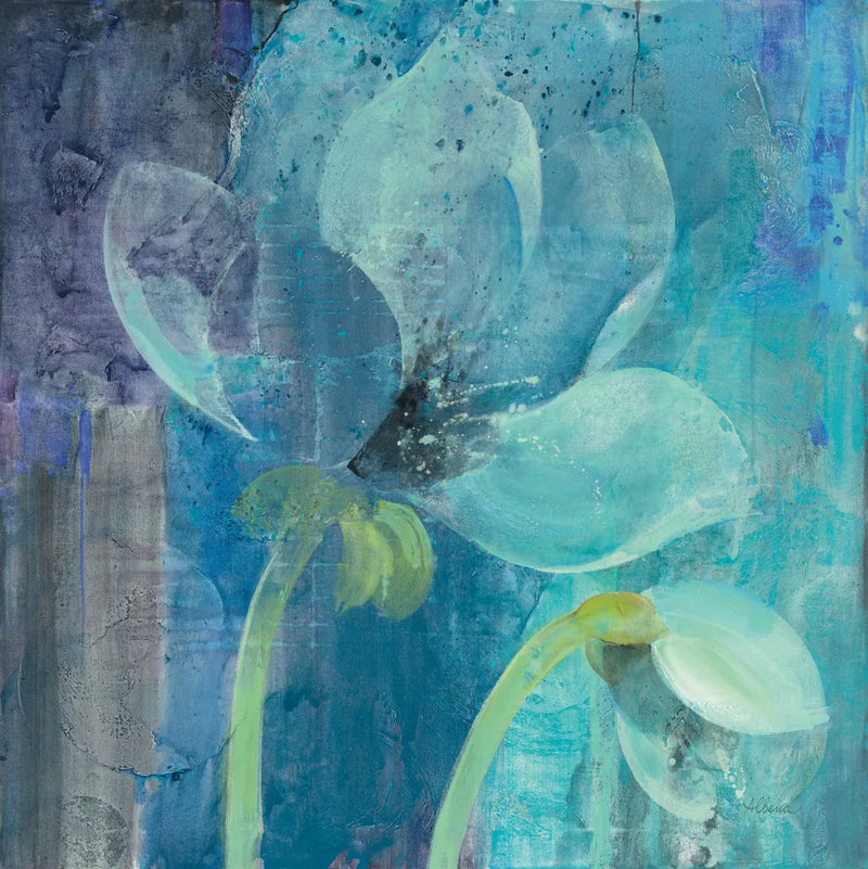 Moonlight Garden by Albena Hristova. SKU 38265a. Archival Giclee Fine art print for wall decor.