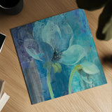 Moonlight Garden by Albena Hristova. Shown as a detailed flat fine art print, highlighting archival giclee quality. Available as an archival giclee rolled canvas, fine art paper, or poster print. SKU 38265a.