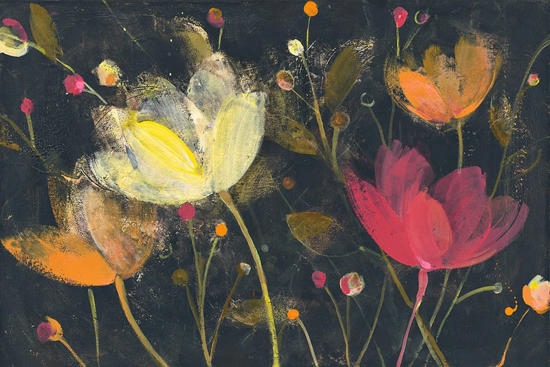 Moonlight Garden II by Albena Hristova. SKU 30233i. Archival Giclee Fine art print for wall decor.