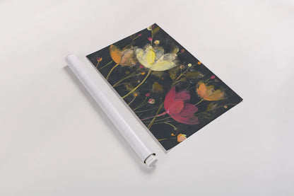 Moonlight Garden II by Albena Hristova. shown as a rolled paper print. Available as archival giclee rolled canvas, fine art paper, or poster print. SKU 30233i.