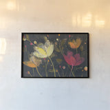 Moonlight Garden II by Albena Hristova. shown as a paper print in a black flame. Available as a archival giclee rolled canvas, fine art paper, or poster print. SKU 30233i.