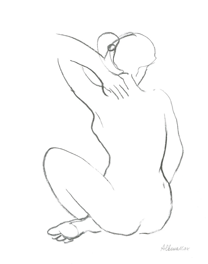 Nude Sketch I by Albena Hristova