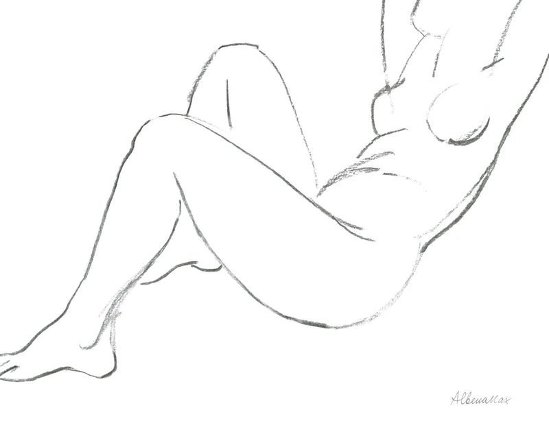 Nude Sketch II by Albena Hristova