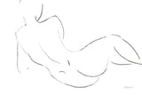 Nude Sketch III v2 by Albena Hristova. SKU 80617i. Archival Giclee Fine art print for wall decor.