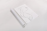 Nude Sketch III v2 by Albena Hristova. shown as a rolled paper print. Available as archival giclee rolled canvas, fine art paper, or poster print. SKU 80617i.