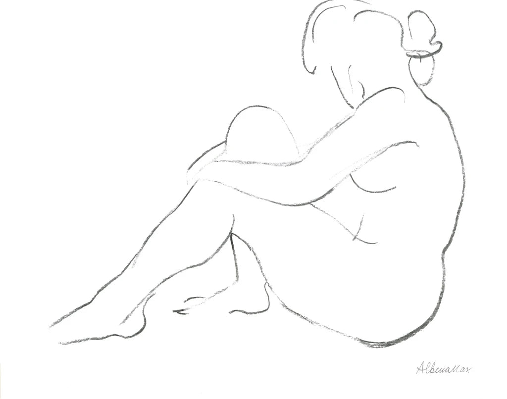 Nude Sketch IV by Albena Hristova