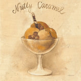 Nutty Caramel Sundae by Albena Hristova. SKU 54500a. Archival Giclee Fine art print for wall decor.