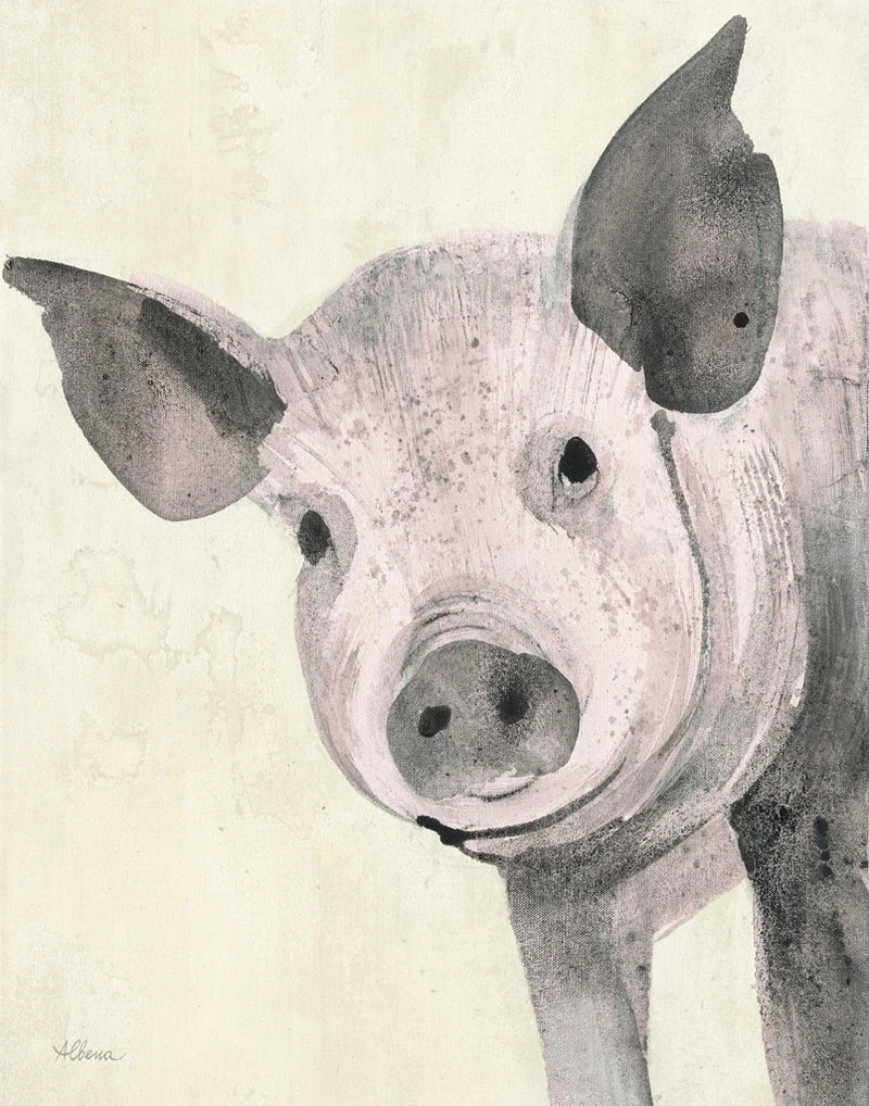 Oink Pink Crop by Albena Hristova