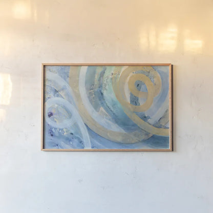 On the Roller Coaster by Albena Hristova. shown as a paper print in a natural frame. Available as a archival giclee rolled canvas, fine art paper, or poster print. SKU 44961i.