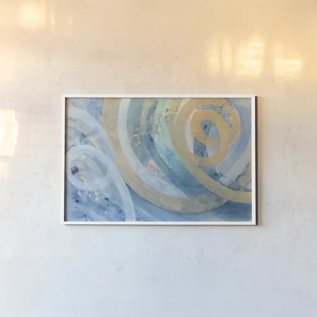 On the Roller Coaster by Albena Hristova. shown as a paper print in a white frame. Available as a archival giclee rolled canvas, fine art paper, or poster print. SKU 44961i.