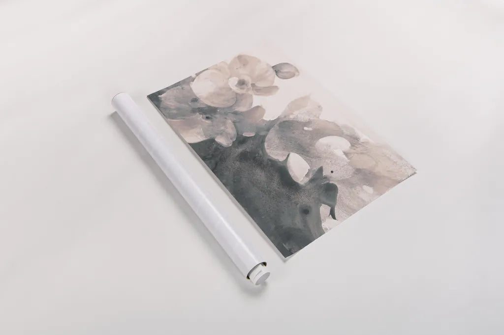 Orchid Splendor II Blush by Albena Hristova. shown as a rolled paper print. Available as archival giclee rolled canvas, fine art paper, or poster print. SKU 82360h.