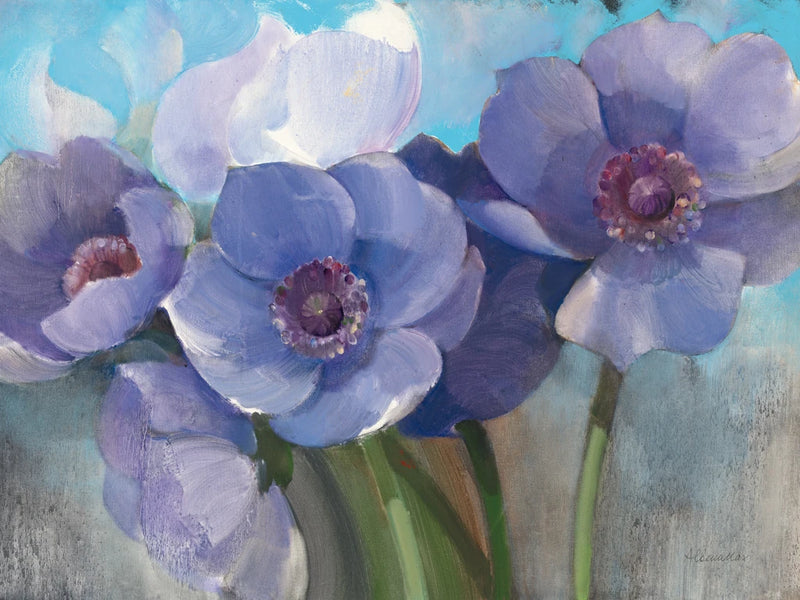 Painted Flowers by Albena Hristova