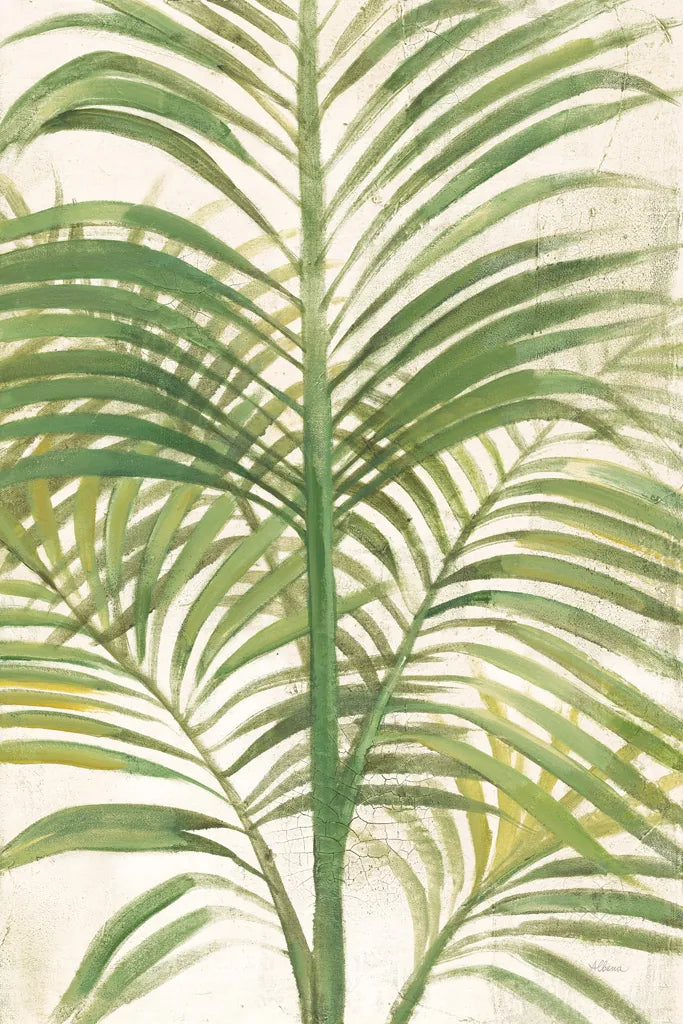 Palms II Bright by Albena Hristova. SKU 48328h. Archival Giclee Fine art print for wall decor.