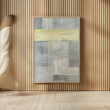 Patchwork Abstract I by Albena Hristova. shown as over sized large wall art. Available as an archival giclee rolled canvas, fine art paper, or poster print. SKU 46615h.