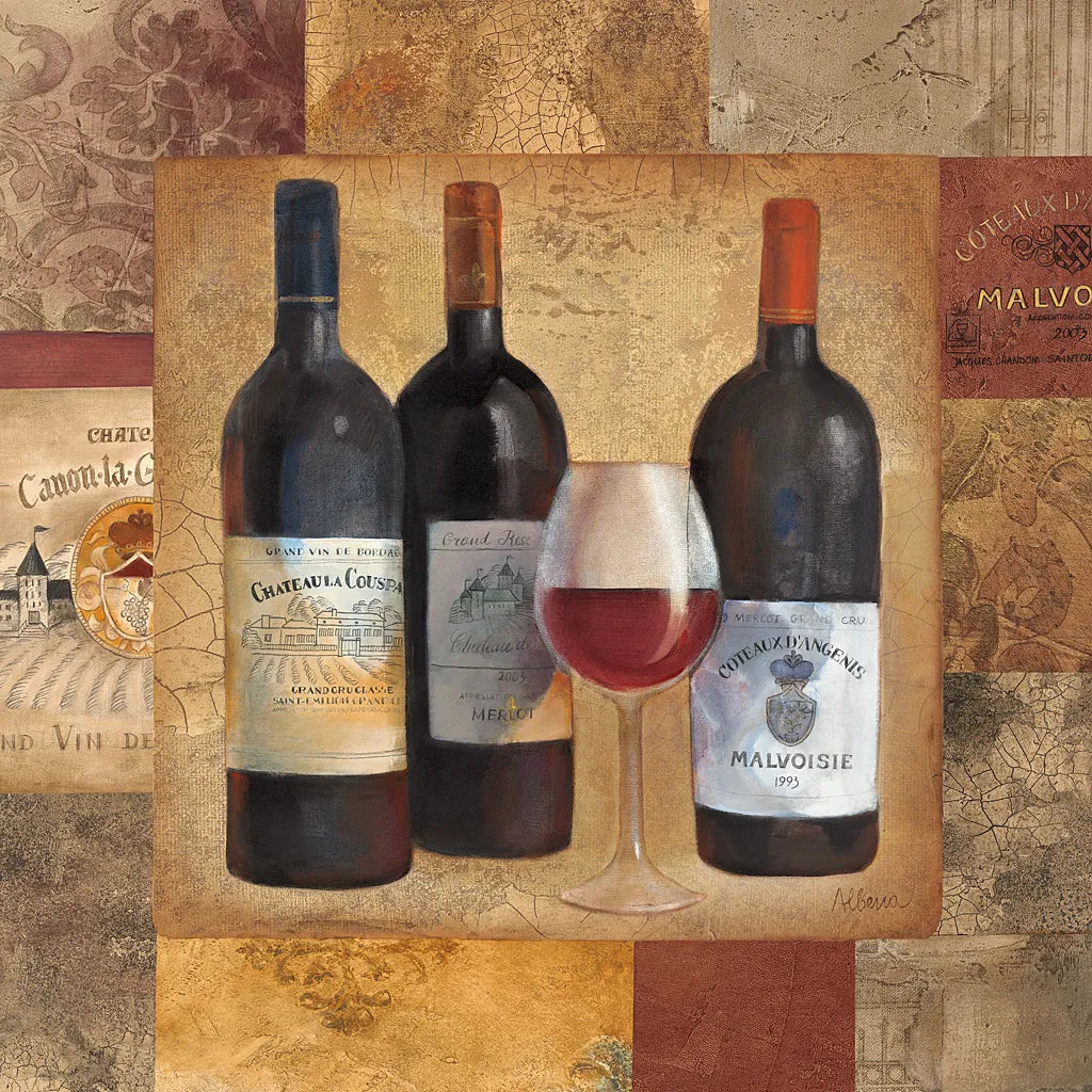 Perfect Vintage I Border by Albena Hristova. SKU 6580a. Archival Giclee Fine art print for wall decor.