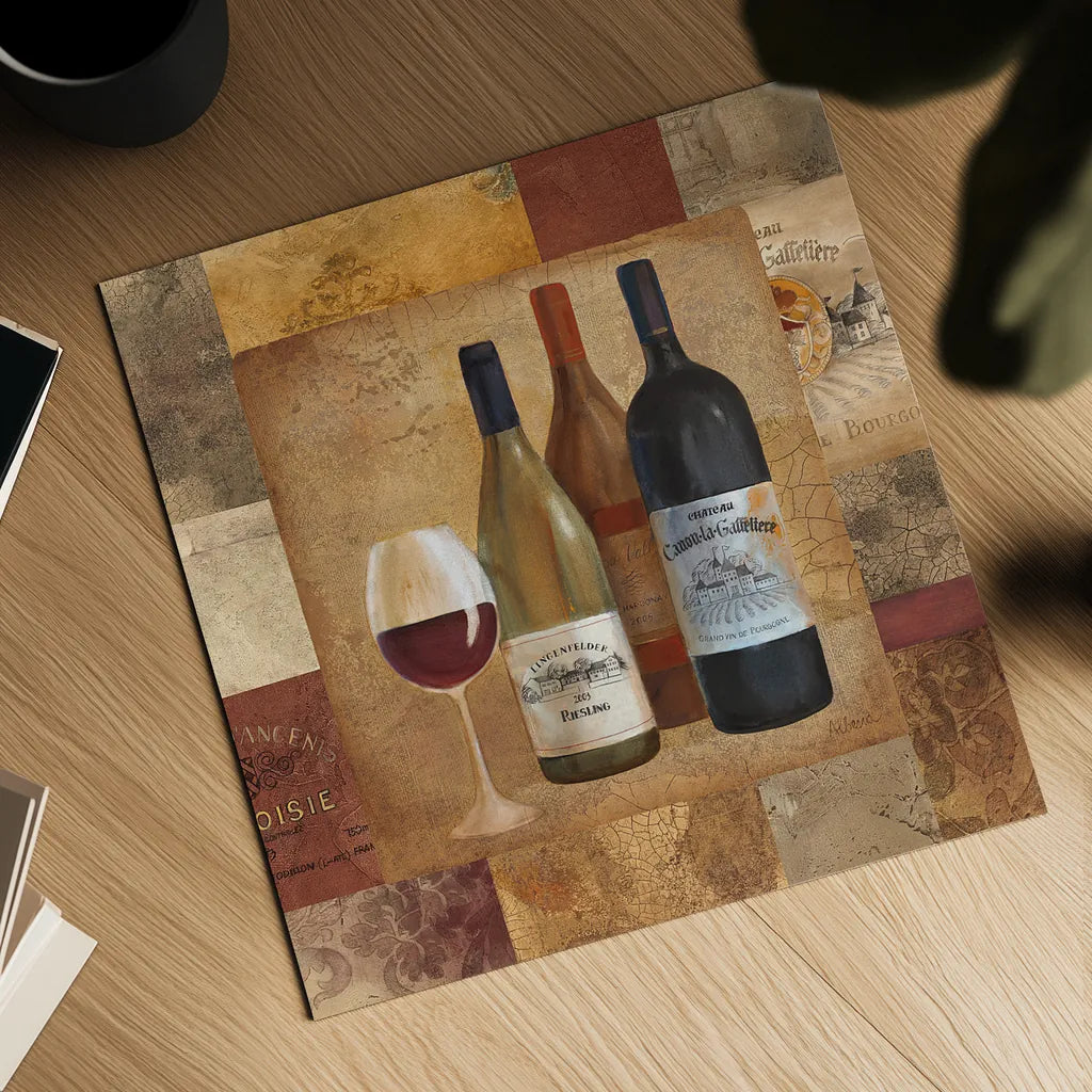 Perfect Vintage II Border by Albena Hristova. Shown as a detailed flat fine art print, highlighting archival giclee quality. Available as an archival giclee rolled canvas, fine art paper, or poster print. SKU 6581a.