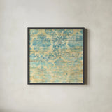 Persian Essence by Albena Hristova. Shown in a sleek black glass frame for a contemporary gallery look. Available as an archival giclee rolled canvas, fine art paper, or poster print. SKU 38270a.