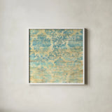 Persian Essence by Albena Hristova. Shown in a crisp white glass frame for a clean and minimalist style. Available as an archival giclee rolled canvas, fine art paper, or poster print. SKU 38270a.