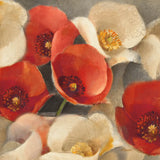 Poppies Bloom II by Albena Hristova. SKU 8857a. Archival Giclee Fine art print for wall decor.