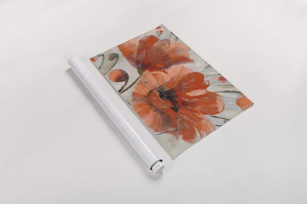 Popping by Albena Hristova. shown as a rolled paper print. Available as archival giclee rolled canvas, fine art paper, or poster print. SKU 34625i.