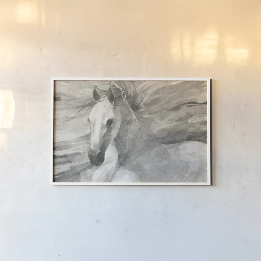 Poseidon Neutral Crop by Albena Hristova. shown as a paper print in a white frame. Available as a archival giclee rolled canvas, fine art paper, or poster print. SKU 35840i.