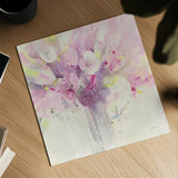 Pretty in Spring by Albena Hristova. Shown as a detailed flat fine art print, highlighting archival giclee quality. Available as an archival giclee rolled canvas, fine art paper, or poster print. SKU 46427a.