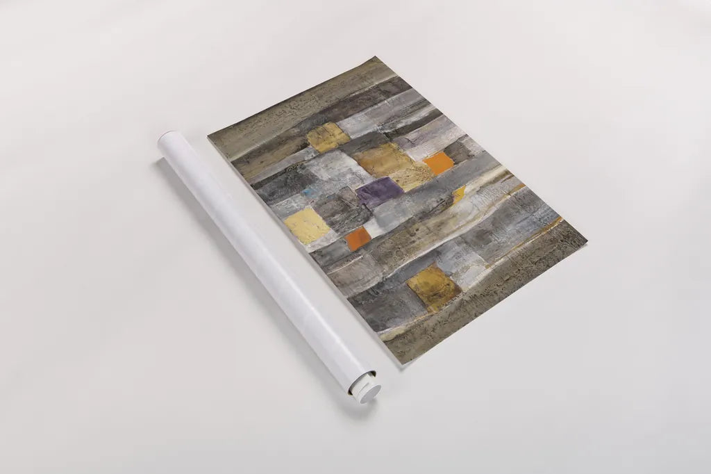 Pueblo II by Albena Hristova. shown as a rolled paper print. Available as archival giclee rolled canvas, fine art paper, or poster print. SKU 63947h.