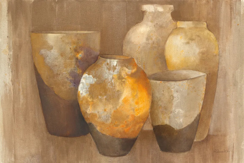 Raku by Albena Hristova. SKU 44113i. Archival Giclee Fine art print for wall decor.