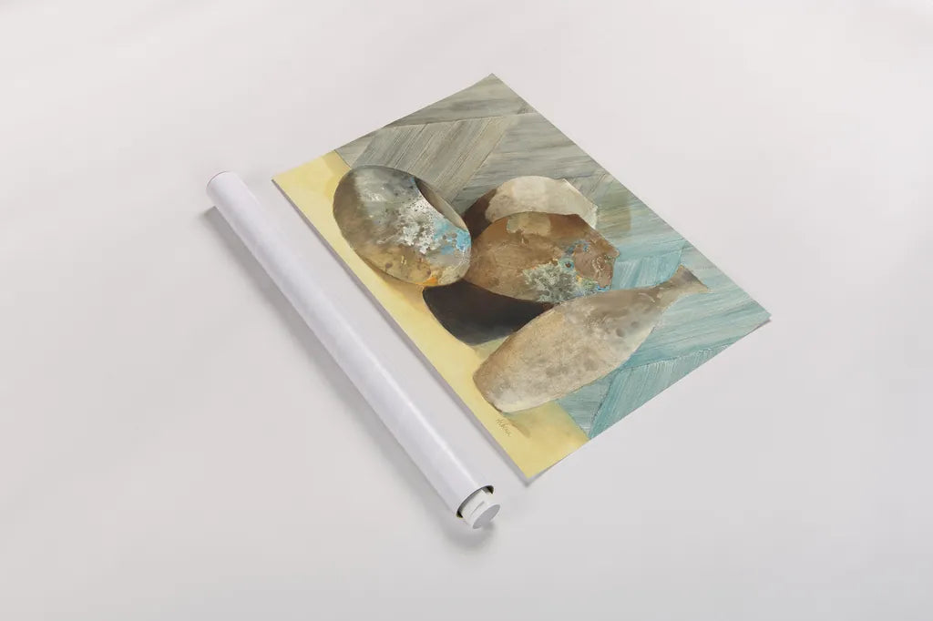 Raku Study III Crop by Albena Hristova. shown as a rolled paper print. Available as archival giclee rolled canvas, fine art paper, or poster print. SKU 10509i.