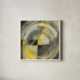 Reflected I by Albena Hristova. Shown in a crisp white glass frame for a clean and minimalist style. Available as an archival giclee rolled canvas, fine art paper, or poster print. SKU 71832a.