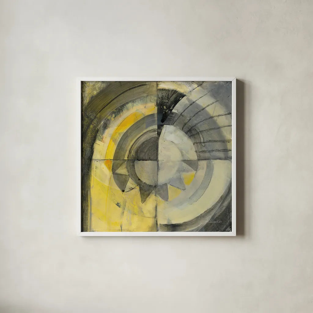 Reflected II by Albena Hristova. Shown in a crisp white glass frame for a clean and minimalist style. Available as an archival giclee rolled canvas, fine art paper, or poster print. SKU 71833a.