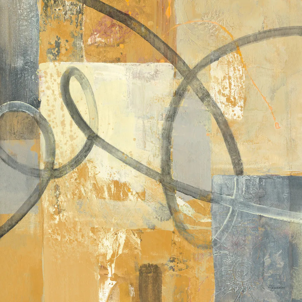 Ribbon Dance II Autumn by Albena Hristova. SKU 78334a. Archival Giclee Fine art print for wall decor.