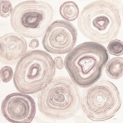 Rings of Power Blush by Albena Hristova. SKU 82356a. Archival Giclee Fine art print for wall decor.